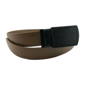 Slide Belts Tan Brown Hidden Knife Flashlight Measures 37 In